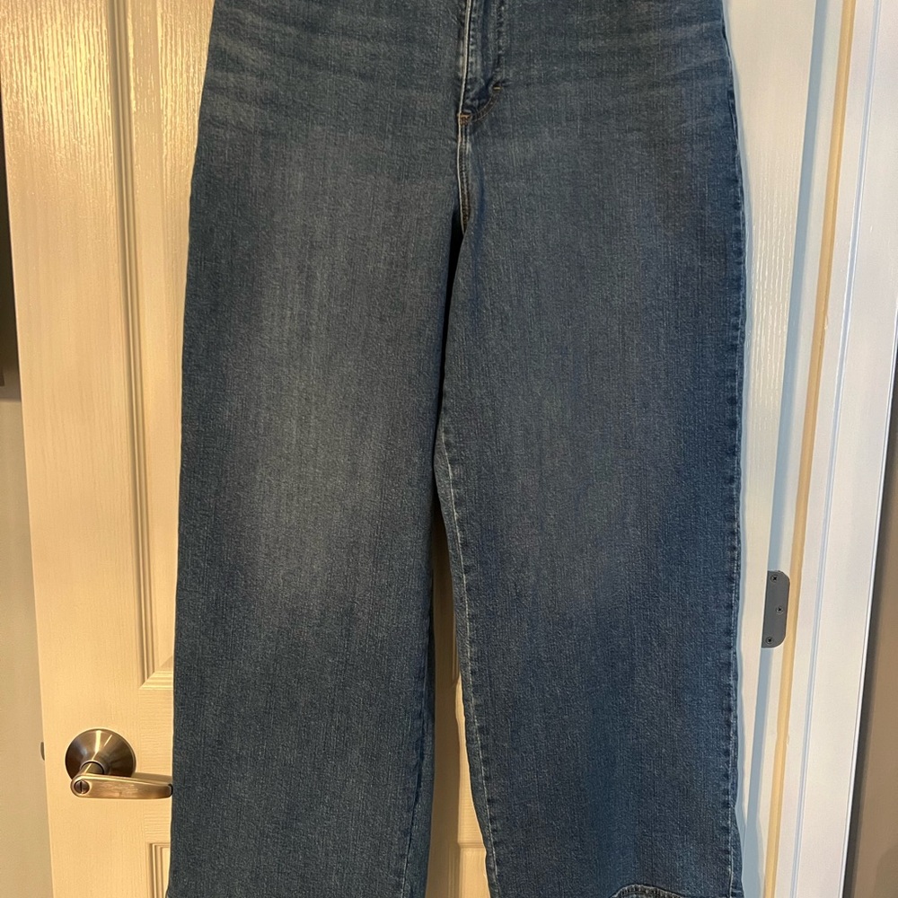 Women'sHigh Rise Baggy Blue Jeans